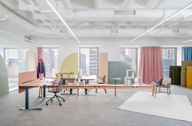 Studio Hopkins 为 Pair 办公室设计的新模块化办公家具系列